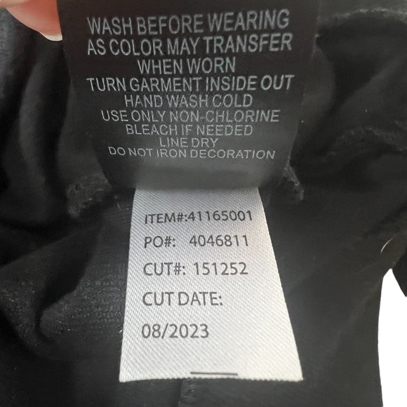 Torrid Ponte‎ Crew Neck Drop Shoulder Floral Sequin Sweatshirt Sz 3X Glam-Boho - Picture 7 of 12